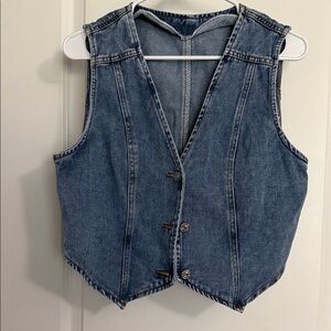 Classic Blue Denim Vest